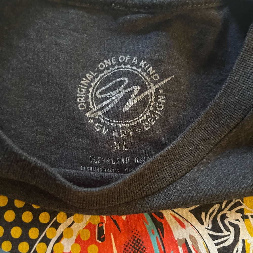 One Of A Kind (Jarvis Landry) Football Shirt! Jarvis Landry Vibrant Artwork View 4